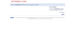 Desktop Screenshot of informe24.com