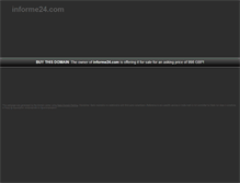 Tablet Screenshot of informe24.com